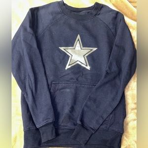 Women’s size S Dallas Cowboys crewneck sweatshirt